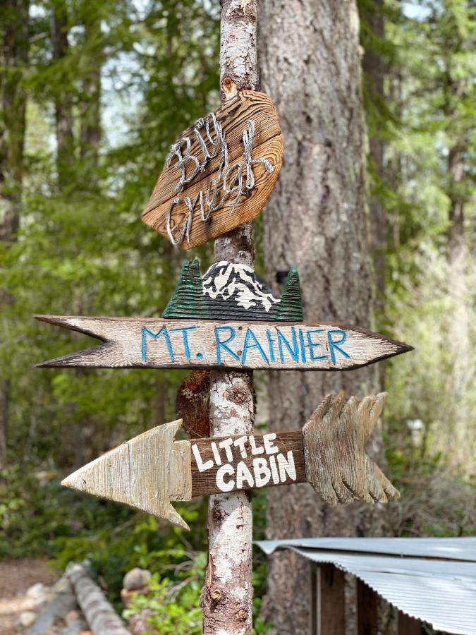Mt Rainier Little Green Cabin On Big Creek! Ashford Exterior foto