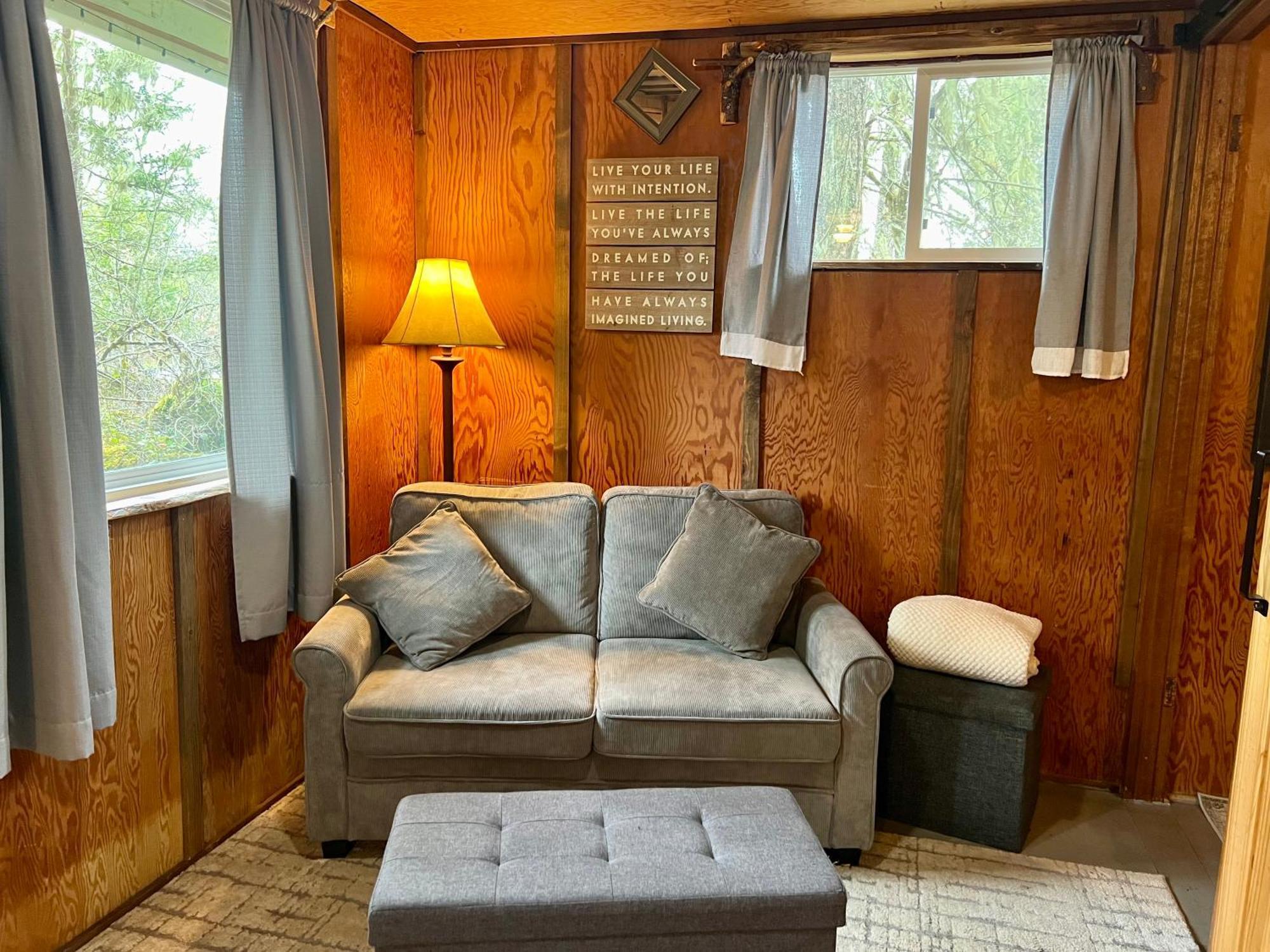 Mt Rainier Little Green Cabin On Big Creek! Ashford Exterior foto
