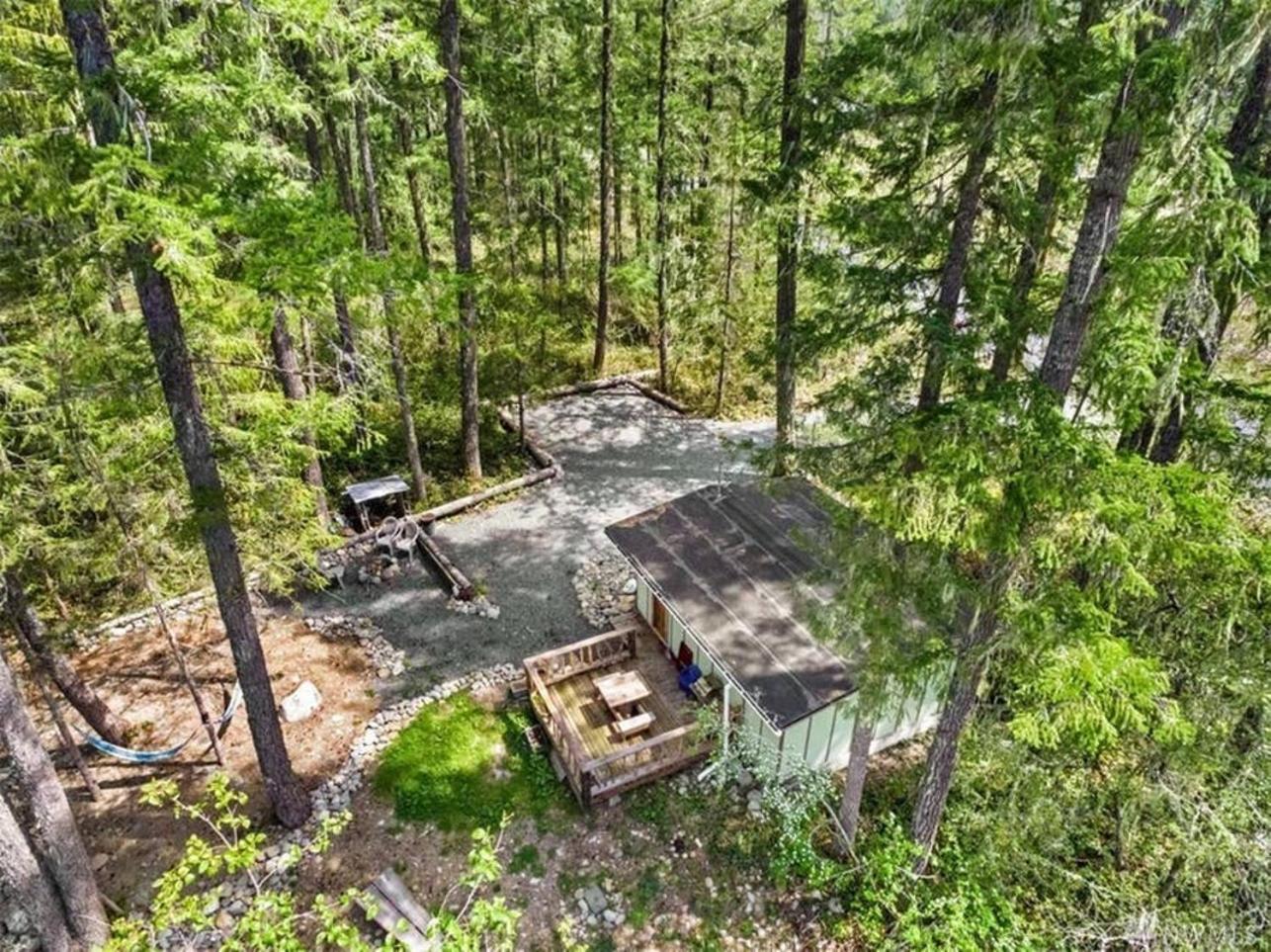 Mt Rainier Little Green Cabin On Big Creek! Ashford Exterior foto